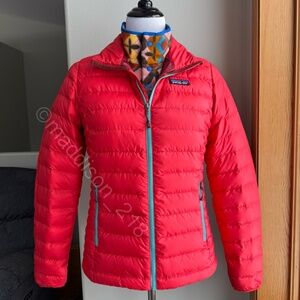 Patagonia Down Sweater Jacket Small French Red Regular Fit 800-fill down S